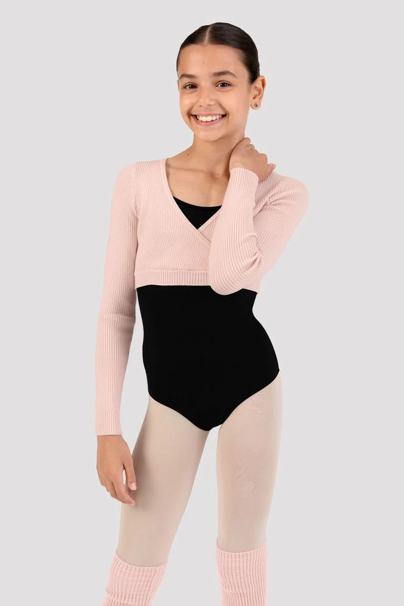 Bloch - Girls Knit Wrap Top