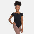 So Dança - Tilly Child Cap Sleeve Leotard with Lace