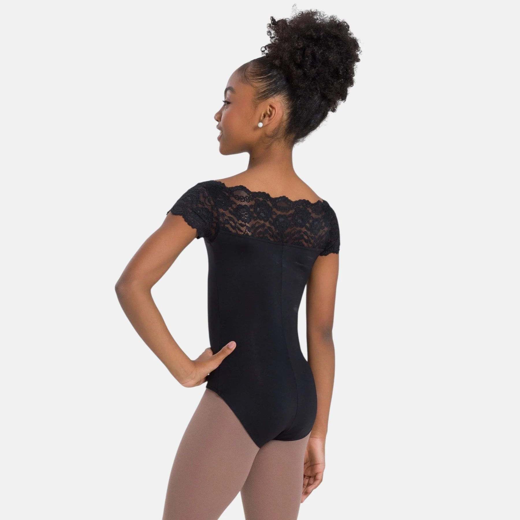 So Dança - Tilly Child Cap Sleeve Leotard with Lace