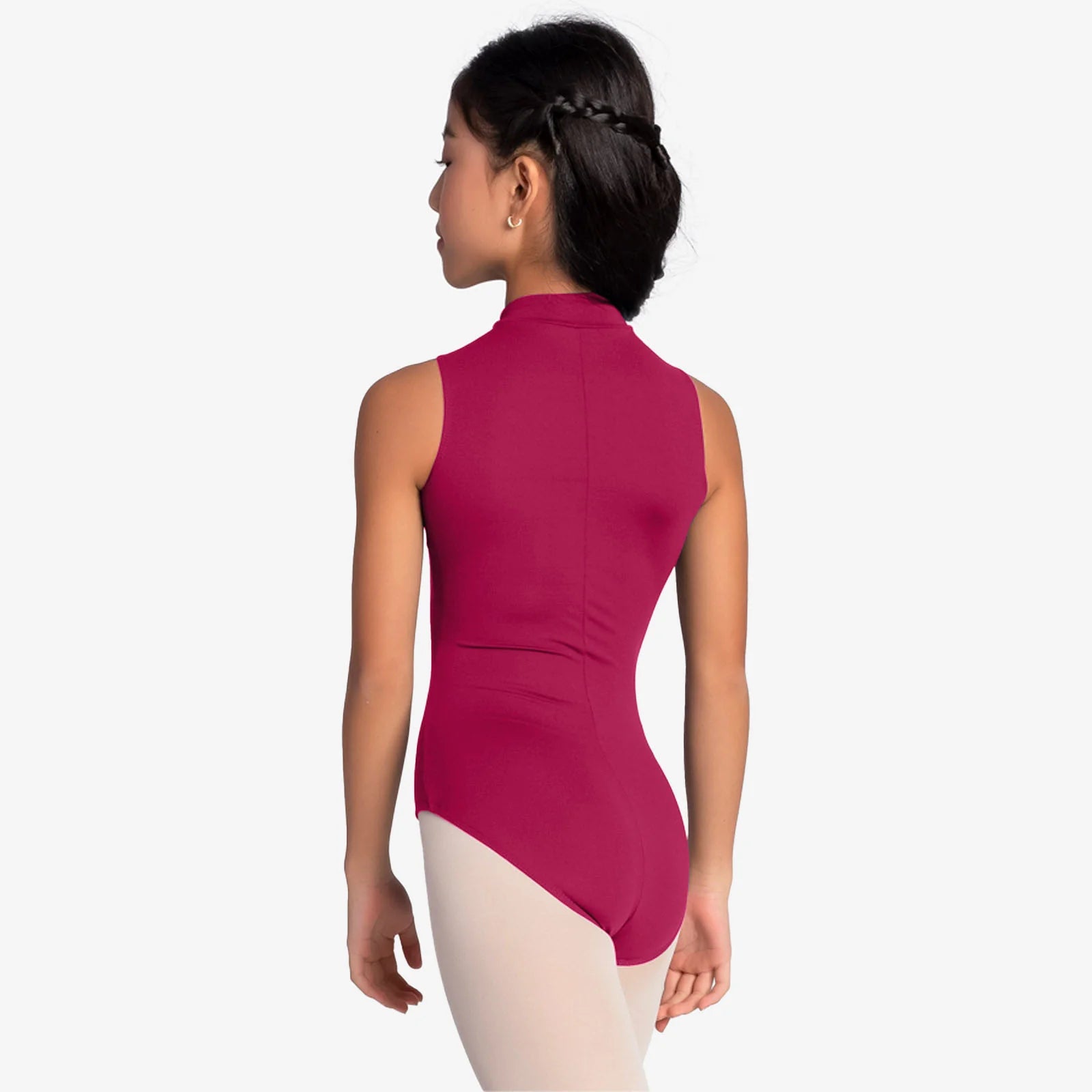 So Dança - Tillie Child Halter Leotard with Front Zipper