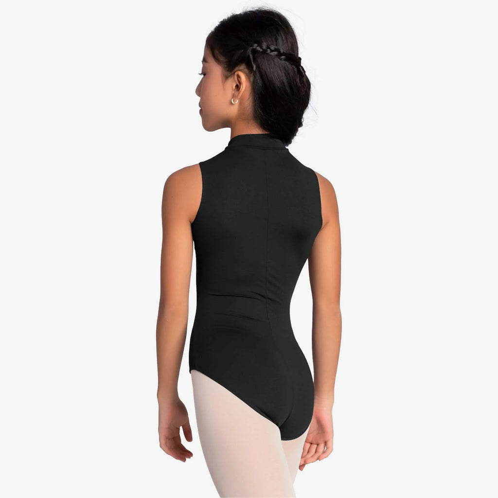 So Dança - Tillie Child Halter Leotard with Front Zipper