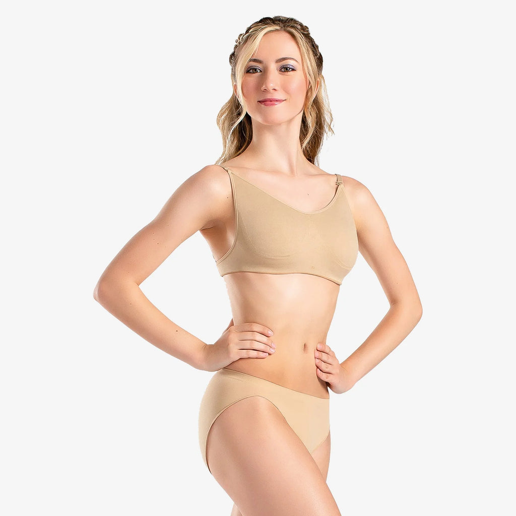 So Danca - Sabrina Adult Body Liner Nude Bra with Adjustable Straps