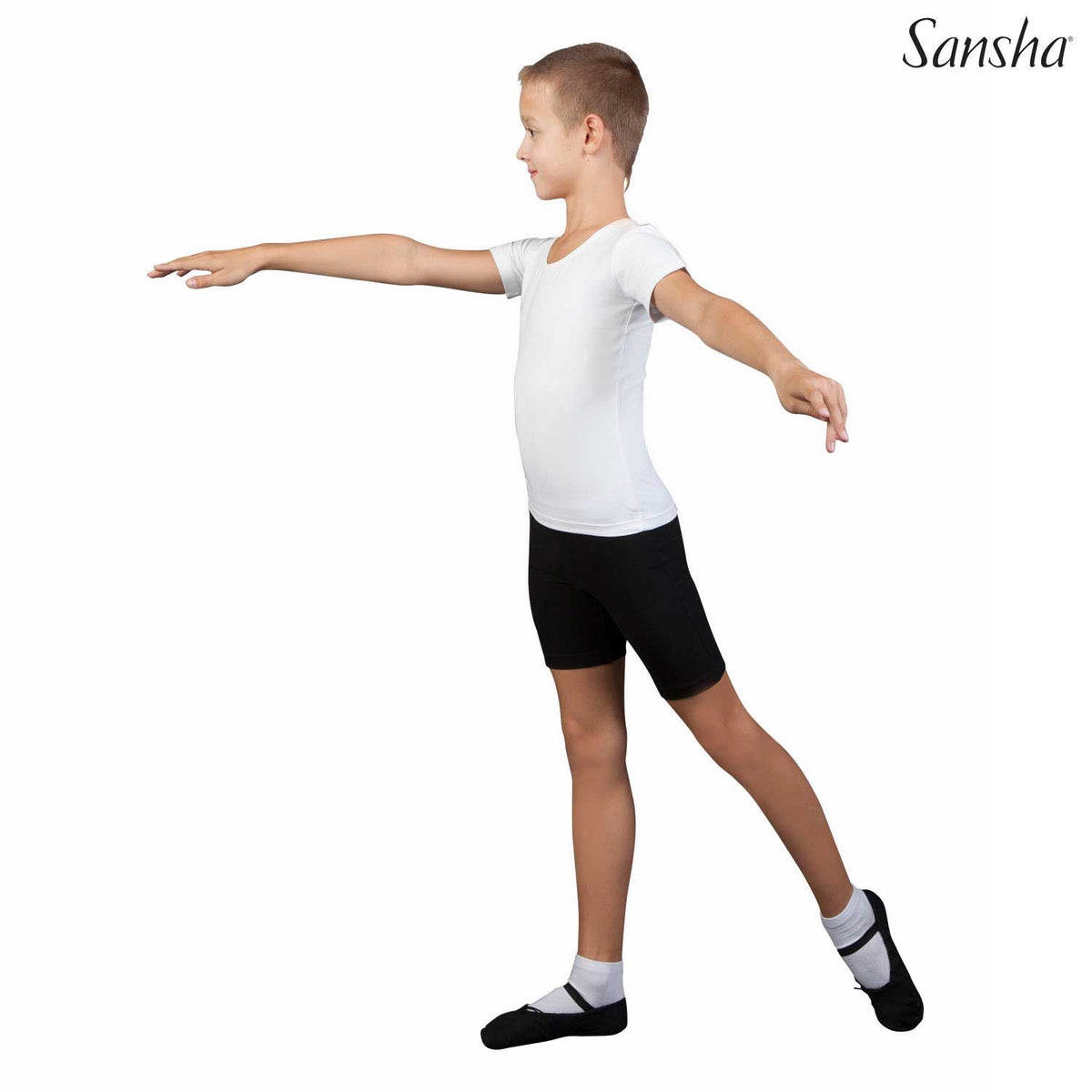 Sansha - Boys Spencer Dance Shorts in Black